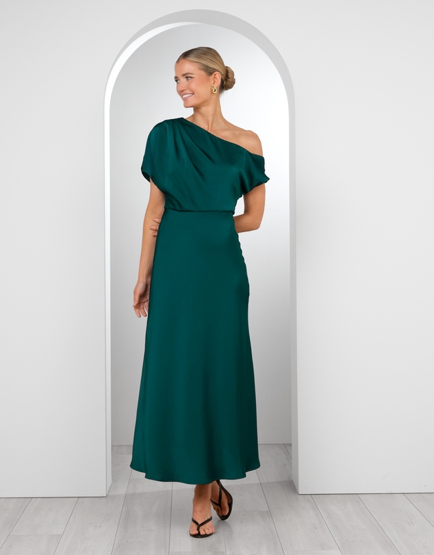 Pilgrim - Kira Asymmetric Neck Dress