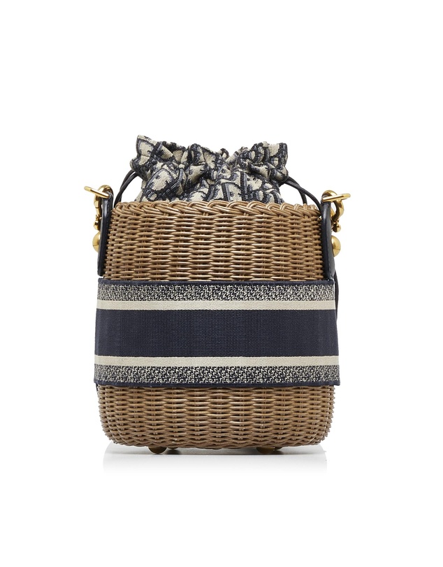 Pre-Loved by Azura Reborn - Pre-Loved Oblique Wicker Bucket Bag