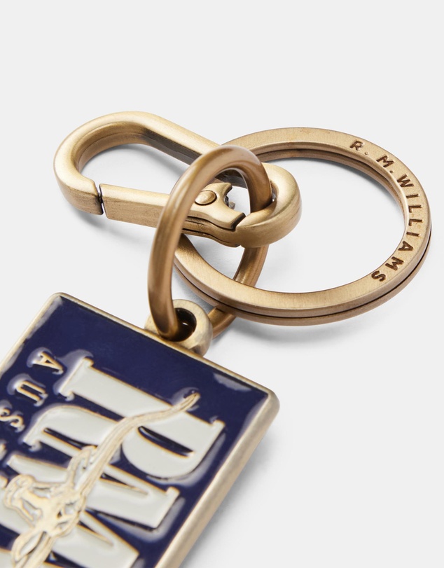 R.M.Williams - Heritage Logo Enamel Keyring