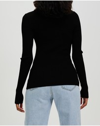 White By FTL - Pansy Rib Top