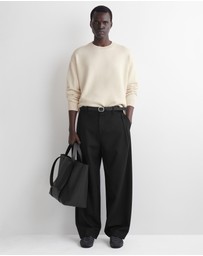 COS - Knitted Cotton Crew-Neck Jumper