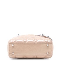 Pre-Loved by Azura Reborn - Pre-Loved Mini Iridescent Lambskin Cannage Lady Dior