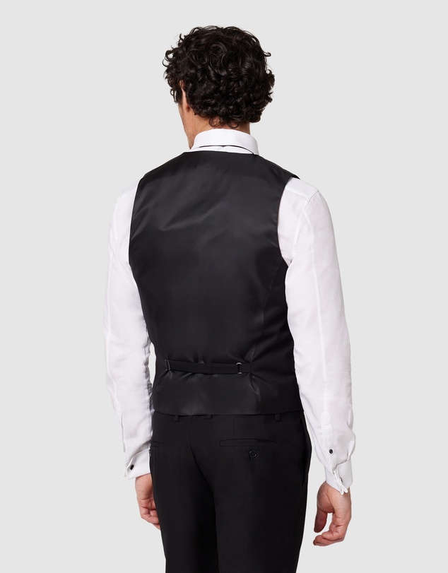 Politix - Charlton Black Tie Chintz Vest