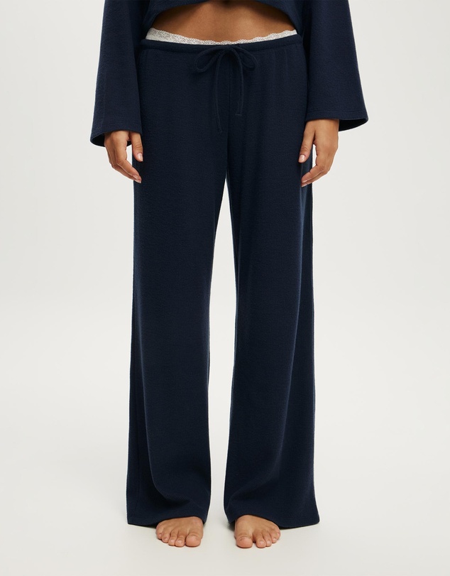 Cotton On Body - Super Soft Waffle Wide Leg Pant