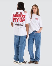 Nena & Pasadena - Essendon T20 Raptor Tee