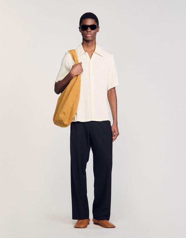 Sandro - Micropleated Mc Shirt