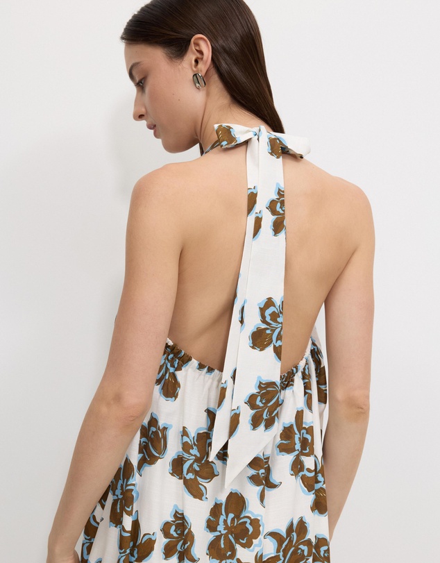 Calli - Lucy Scoop Neck Maxi Dress
