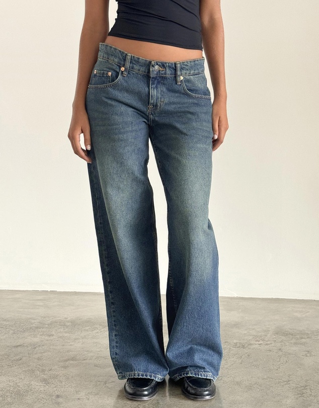 Motel Rocks - Roomy Low Rise Jeans
