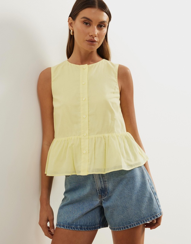 Atmos&Here - Tilly Peplum Shift Top