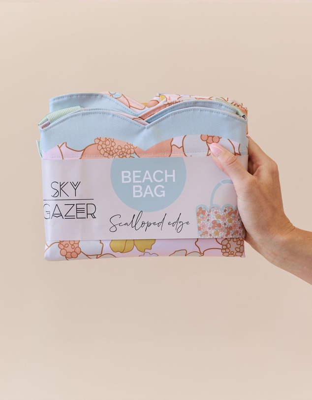 Sky Gazer - Beach Lover's Gift Box Hamper- Floral Azure