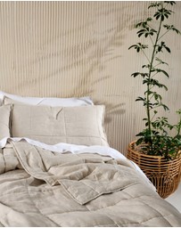 Linen House - Nimes Pure Linen Coverlet