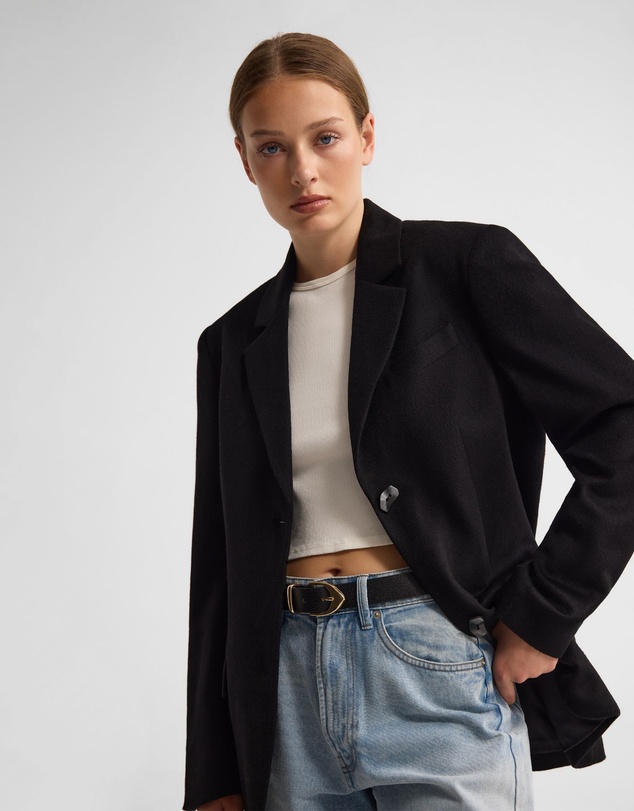 Oxford - Jordan Wool Blend Oversized Blazer
