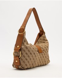 GUESS - Camden Shoulder Bag Jacquard