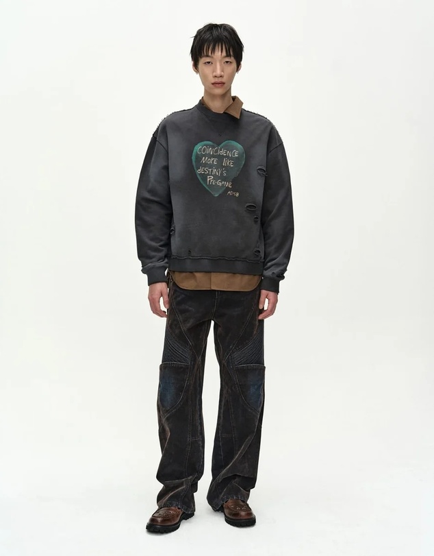 Andersson Bell - Rodeo Biker Wide-Leg Jeans