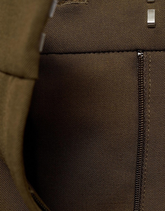 M.N.G - Wide-Leg Mid-Rise Pleated Trousers
