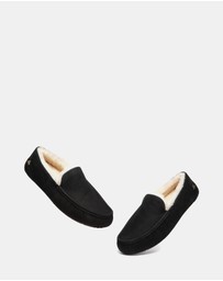 EVERAU - EverAU Ugg Airel Cow Suede Upper Moccasins