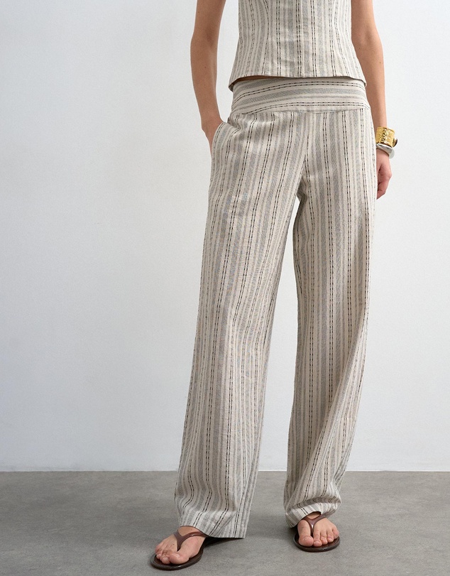 TOPSHOP - Tsflora Low Rise Trousers Wvn