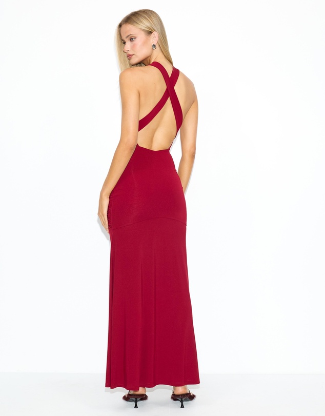 Dazie - Dahlia Halter Maxi Dress
