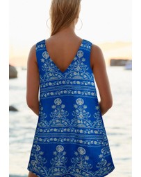 NEXT - Linen Blend V-Neck Summer Mini Dress