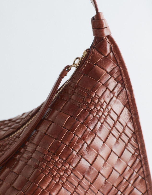 & Other Stories - Interwoven Leather Tote Bag