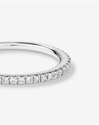 Michael Hill - Wedding Band with 1/5 Carat TW of Diamonds in 14kt White Gold