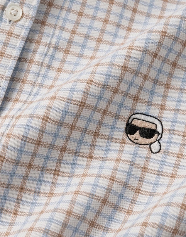 Karl Lagerfeld - Ikon Checked Shirt