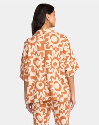 Billabong - Womens Lost Waves Short Sleeve Shirt