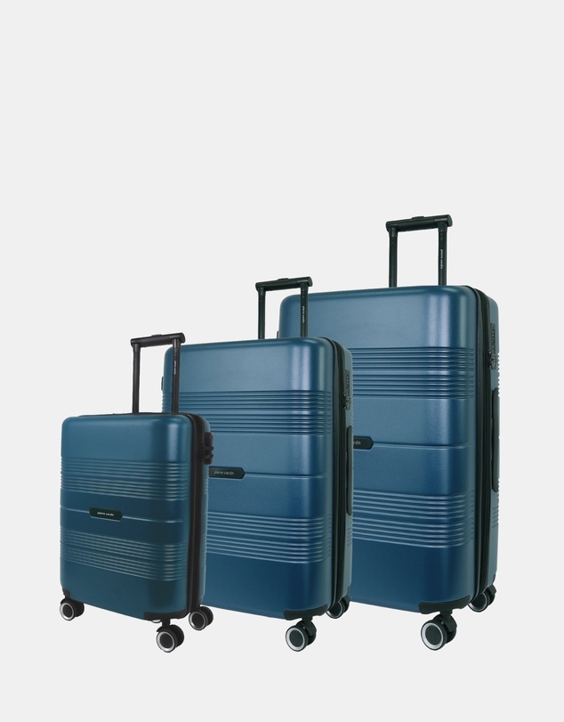 Pierre Cardin - Pierre Cardin 3-Piece Set Travel Hard Shell Suitcase