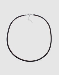 Elli Jewelry - Necklace Textile Chain 925 Sterling Silver