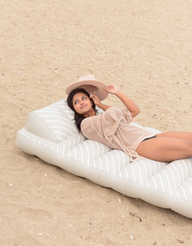 &Sunday - Resort Inflatable Pool Lounger Lilo- Clay 