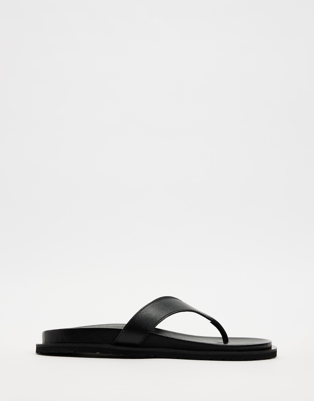 Atmos&Here - Azure Leather Thong Sandals