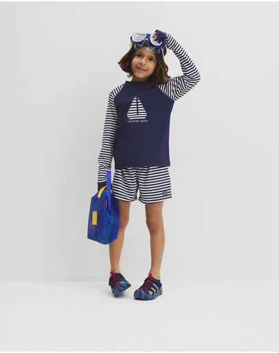 Navy Stripe