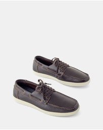 Uncut - Bowline Leather Boat Shoes