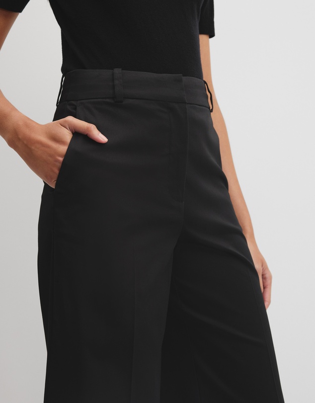 Country Road - Cotton Sateen Wide Pant