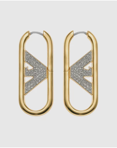 Emporio Armani - Gold Tone Earring