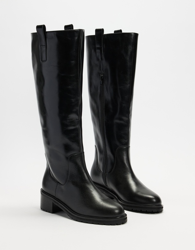 AERE - Leather Knee Boots
