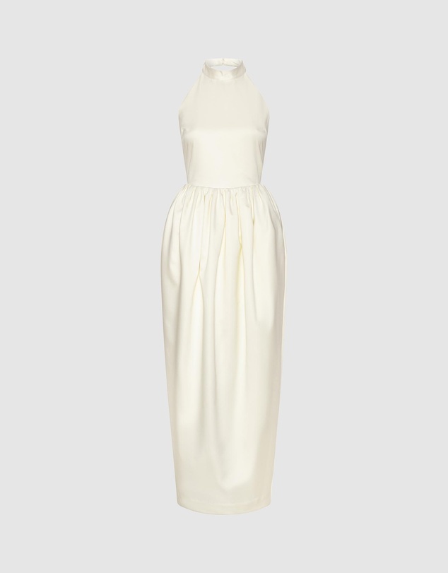 ROTATE - Satin Maxi Dress