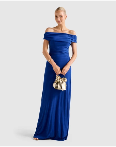 Forever New - Romy Off Shoulder Jersey Maxi Dress