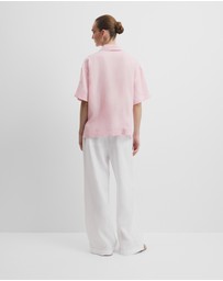 Country Road - Organically Grown Linen Short Sleeve Shirt
