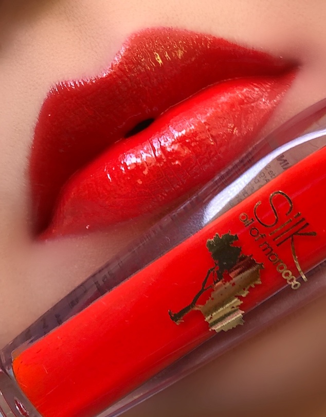 Silk Oil of Morocco - Argan Lipstain - Candy Apple