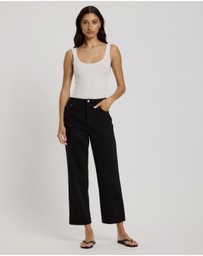 Atmos&Here - Milla Straight Leg Jeans