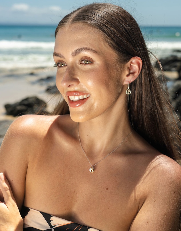 Georgini - Majesty Freshwater Pearl And Cubic Zirconia Earrings Silver
