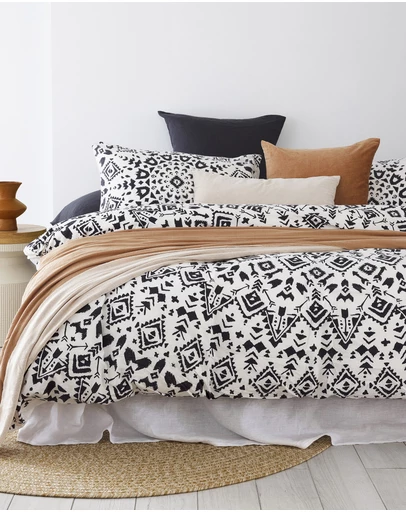 Bambury - Salta Cotton Printed Quilt Cover Set