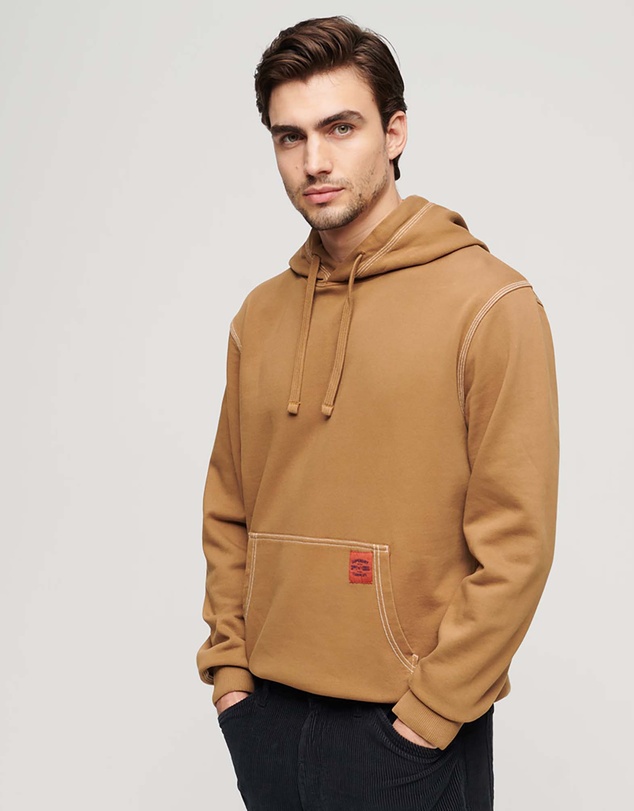 Superdry - Contrast Stitch Relaxed Hoodie