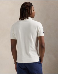Polo Ralph Lauren - Custom Slim Fit Big Pony Mesh Polo Shirt
