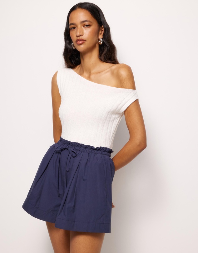 AERE - Harper Cotton Shorts