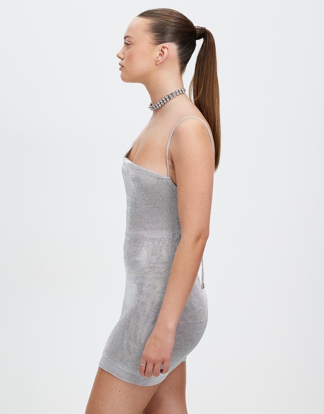 Third Form - Heavy Metal Knit Cowl Mini Slip