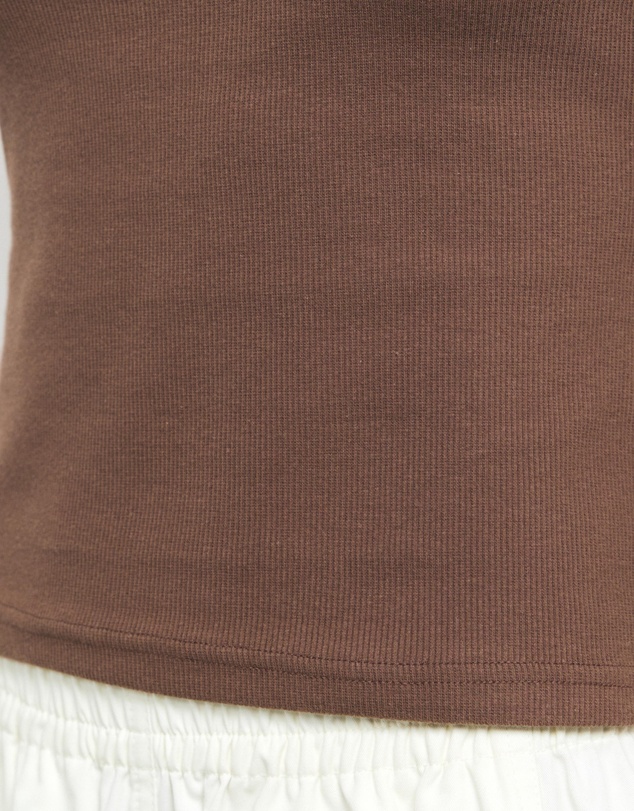 AERE - Ribbed Boat Neck Tank