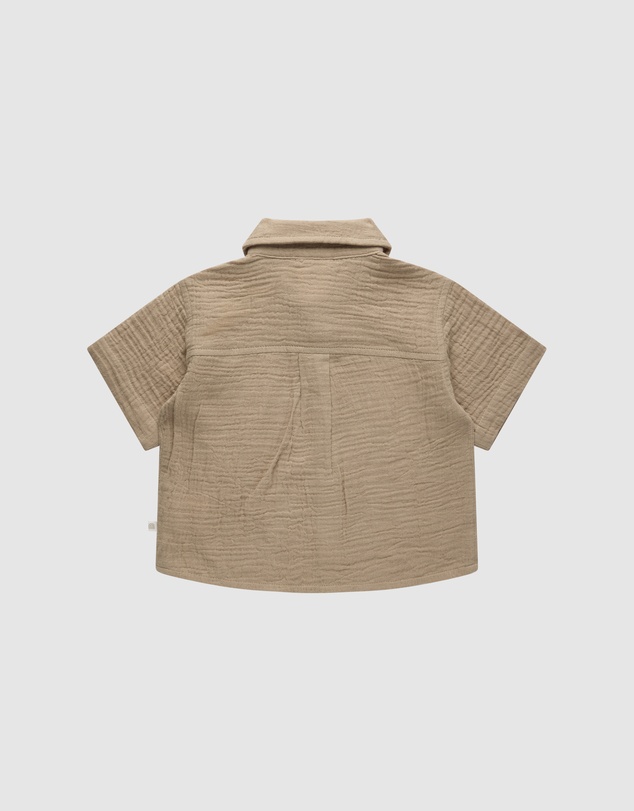 Kynd Baby - Woven Shirt in Mocha