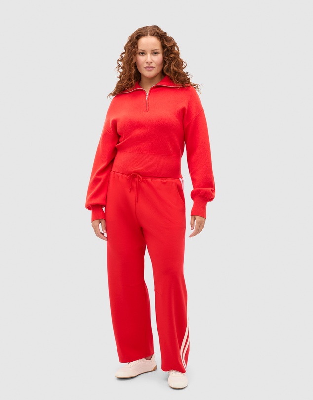 Seed Heritage - Double Knit Crop Zip Through